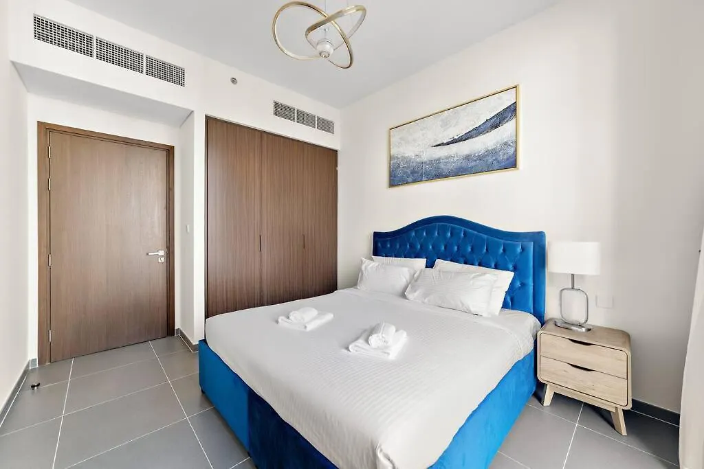 Stylish 1 Bedroom High Floor In Creek Edge ドバイ アパート