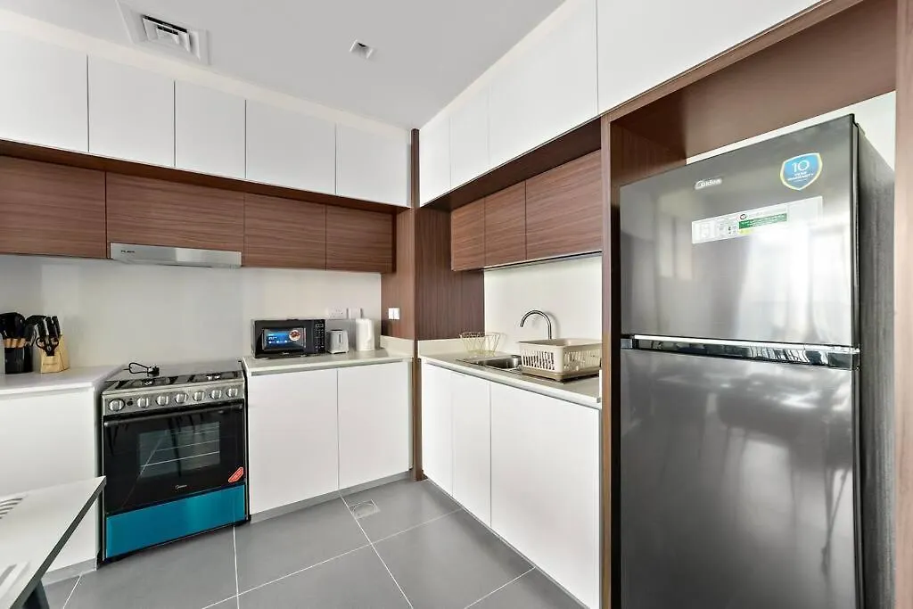 Stylish 1 Bedroom High Floor In Creek Edge ドバイ アパート