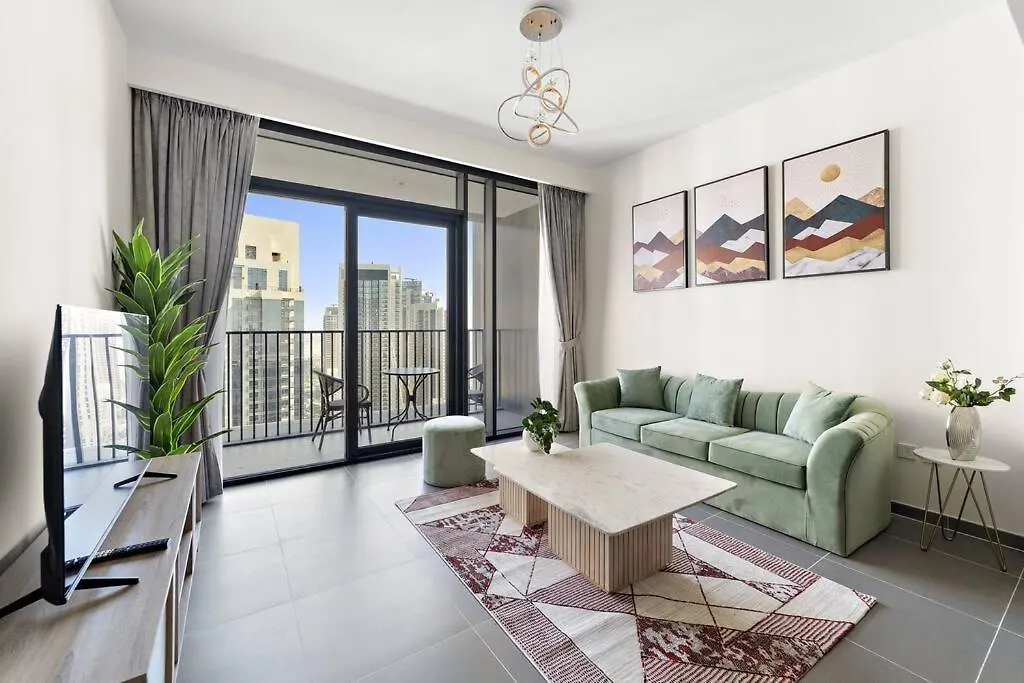 Apartment Stylish 1 Bedroom High Floor In Creek Edge Dubai
